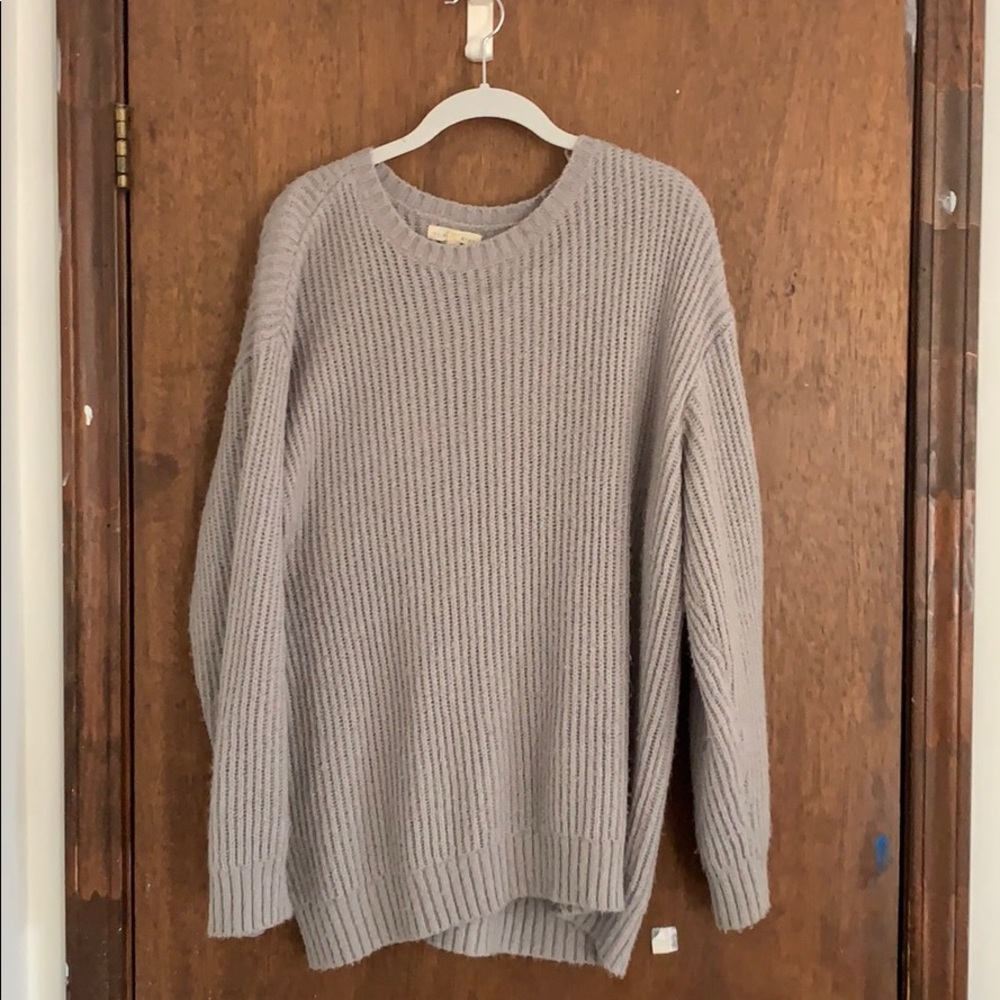 LA Hearts grey long sleeve women’s sweater size M